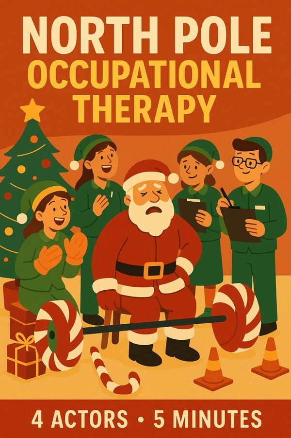 North Pole Occupational Therapy — Christmas church skit cover image
