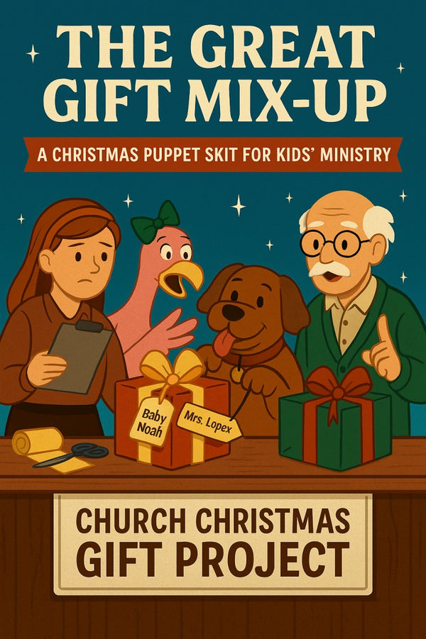 The Great Gift Mix-Up — Christmas church skit cover image