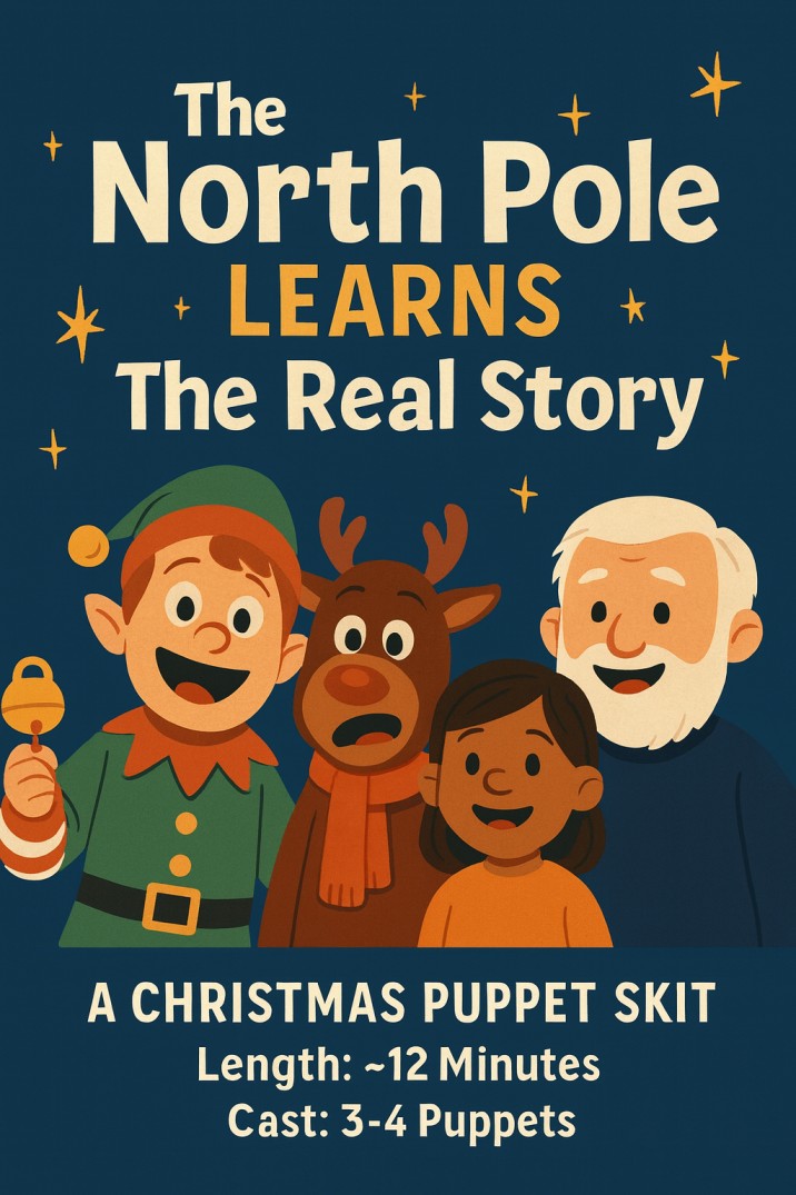 The North Pole Learns the Real Story — Christmas church skit cover image