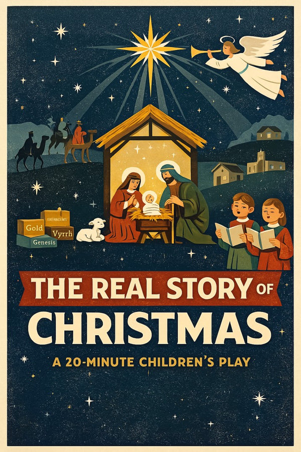 The Real Story of Christmas — Christmas church skit cover image