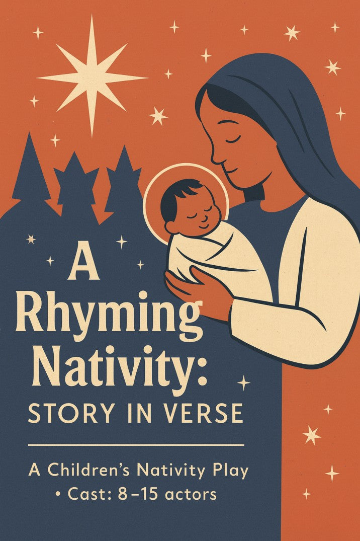 A Rhyming Nativity: Story in Verse — Christmas church skit cover image