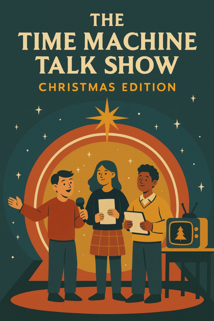 The Time Machine Talk Show: Christmas Edition — Christmas church skit cover image