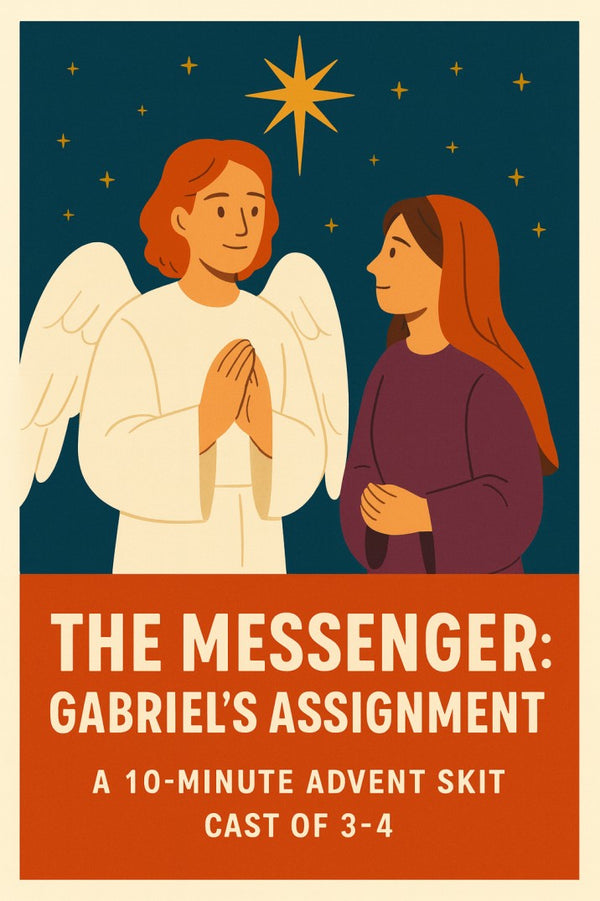 The Messenger: Gabriel’s Assignment Skit — Christmas church skit cover image