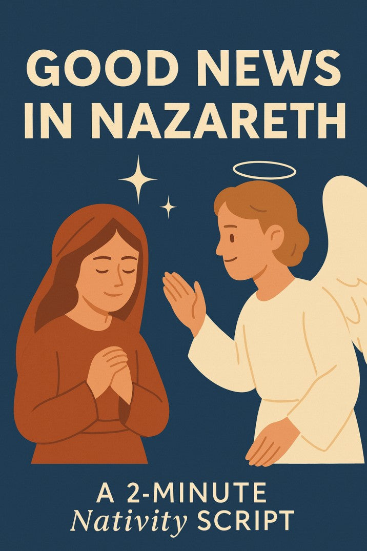 Good News in Nazareth — Christmas church skit cover image