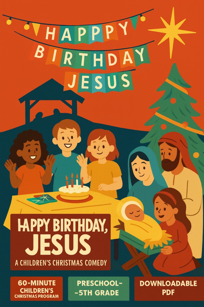Happy Birthday, Jesus: A Children’s Christmas Comedy Skit