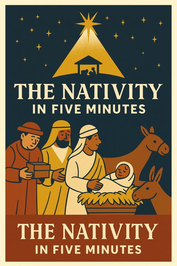 The Nativity in Five Minutes — Christmas church skit cover image