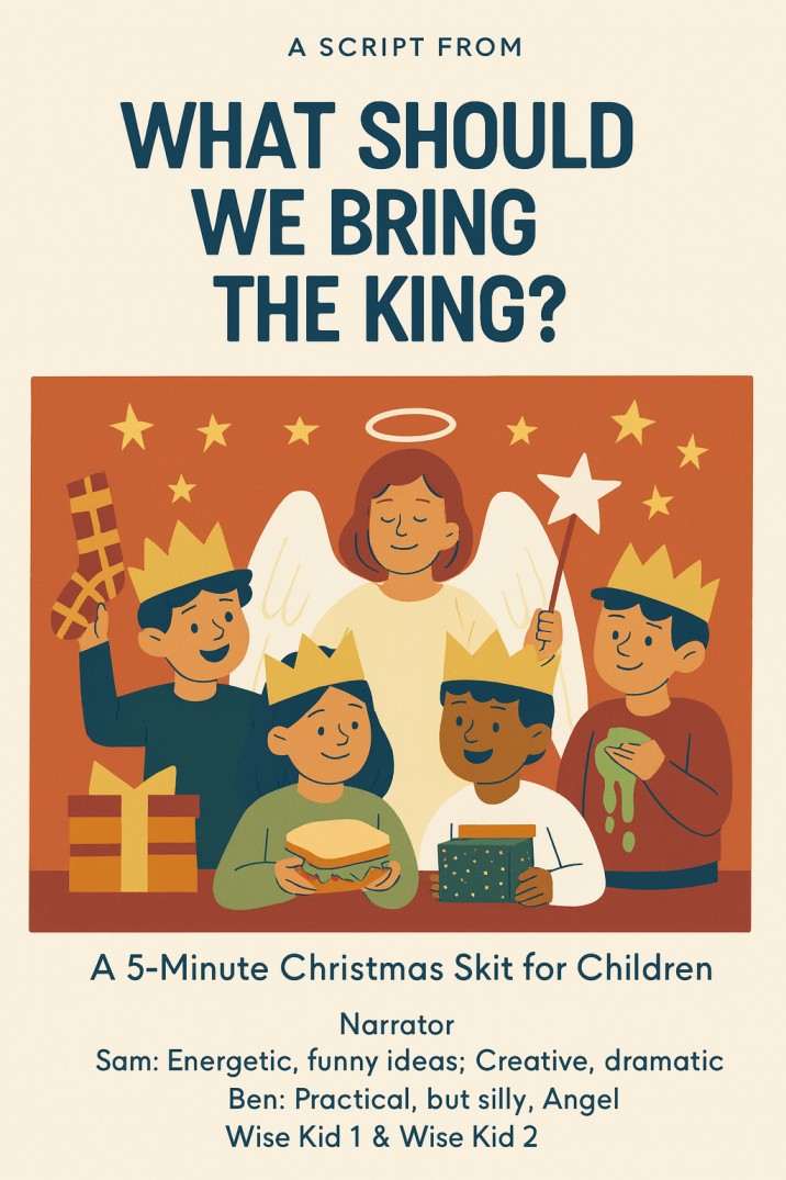What Should We Bring the King? — Christmas church skit cover image