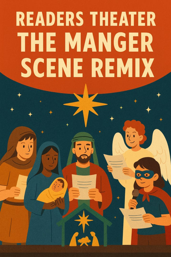 Readers Theater: The Manger Scene Remix — Christmas church skit cover image