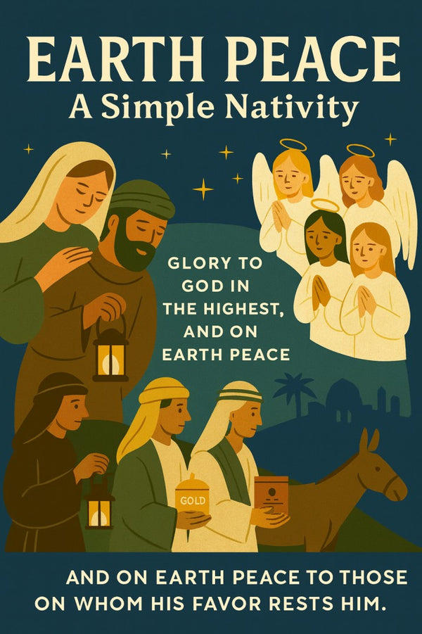 Earth Peace: A Simple Nativity — Christmas church skit cover image
