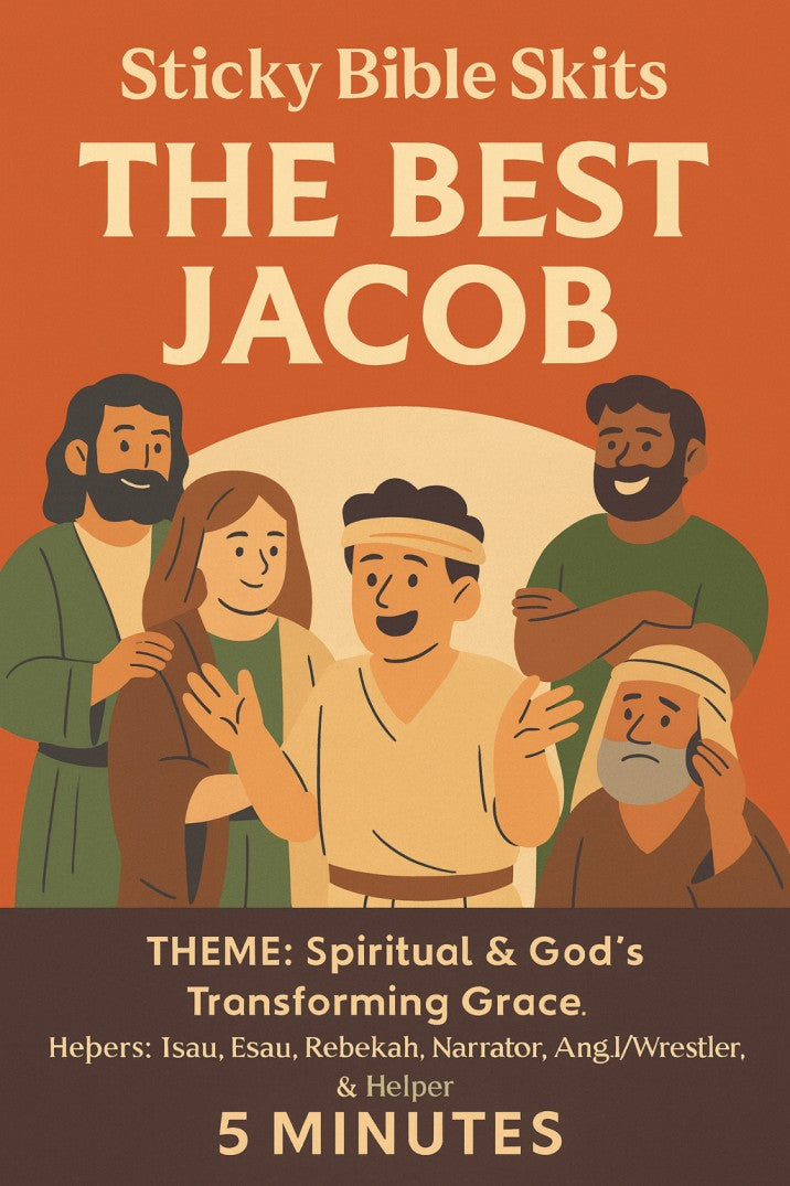 Sticky Bible Skits: The Best Jacob — Christmas church skit cover image