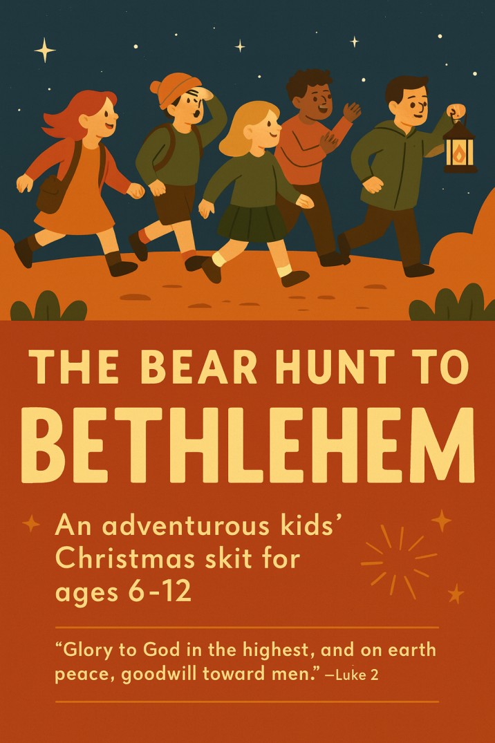 The Bear Hunt to Bethlehem — Christmas church skit cover image