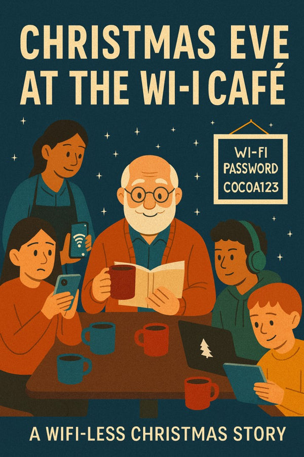 Christmas Eve at the Wi-Fi Café — Christmas church skit cover image