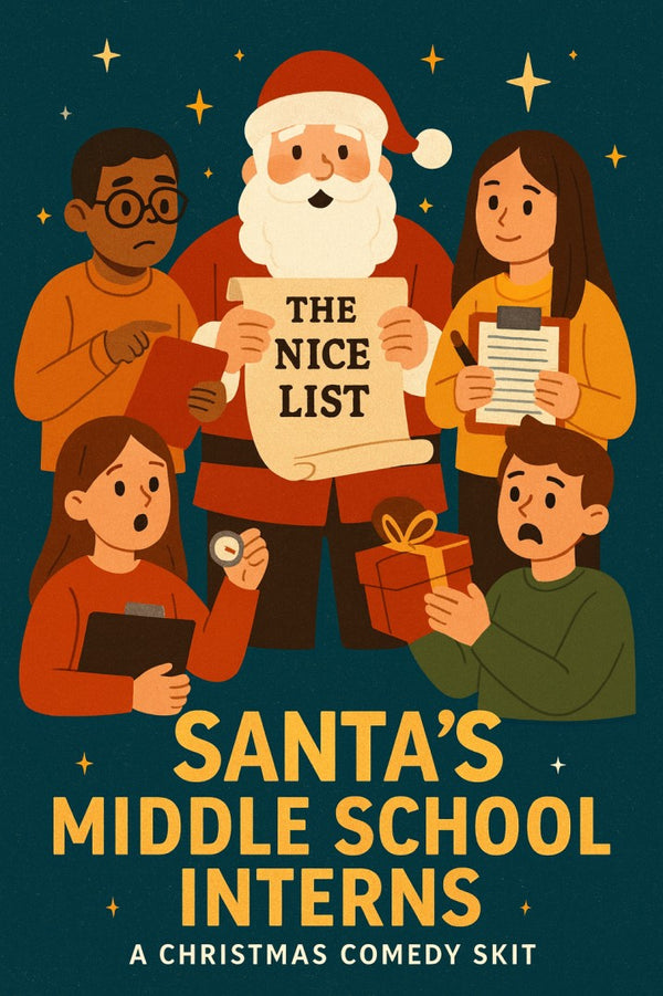 Santa’s Middle School Interns — Christmas church skit cover image