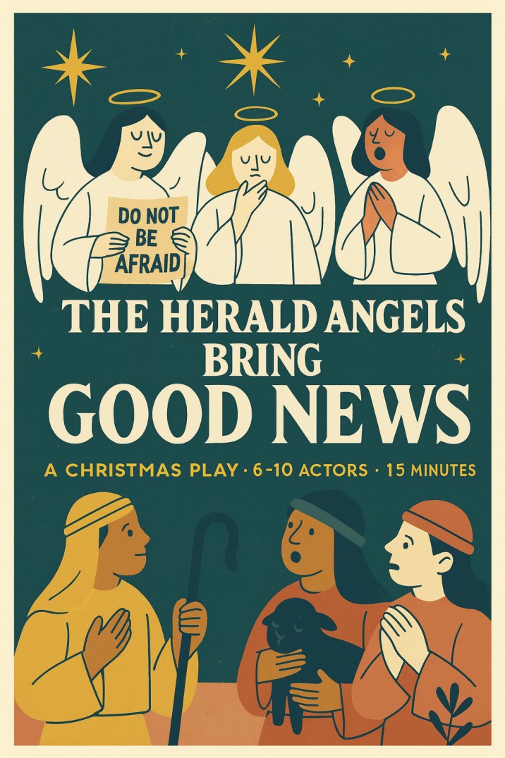 The Herald Angels Bring Good News — Christmas church skit cover image