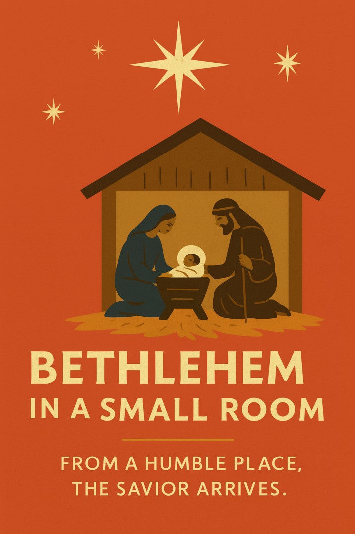 Bethlehem in a Small Room — Christmas church skit cover image
