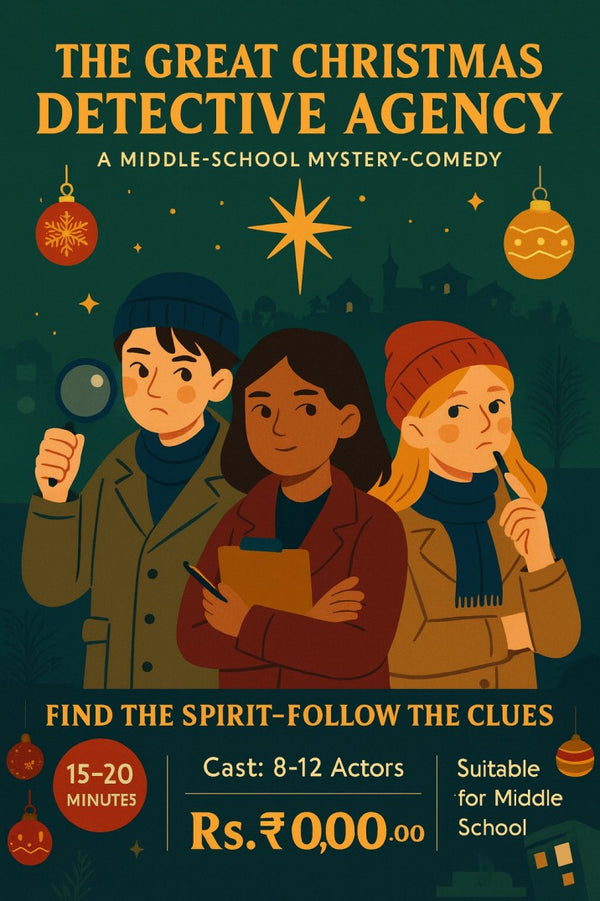 The Great Christmas Detective Agency — Christmas church skit cover image