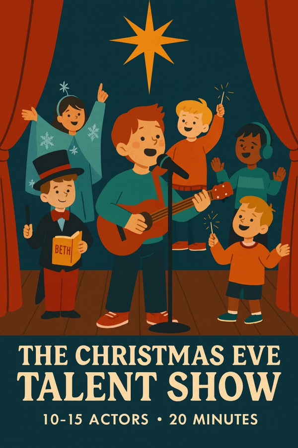 The Christmas Eve Talent Show — Christmas church skit cover image