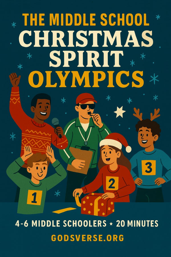 The Middle School Christmas Spirit Olympics — Christmas church skit cover image