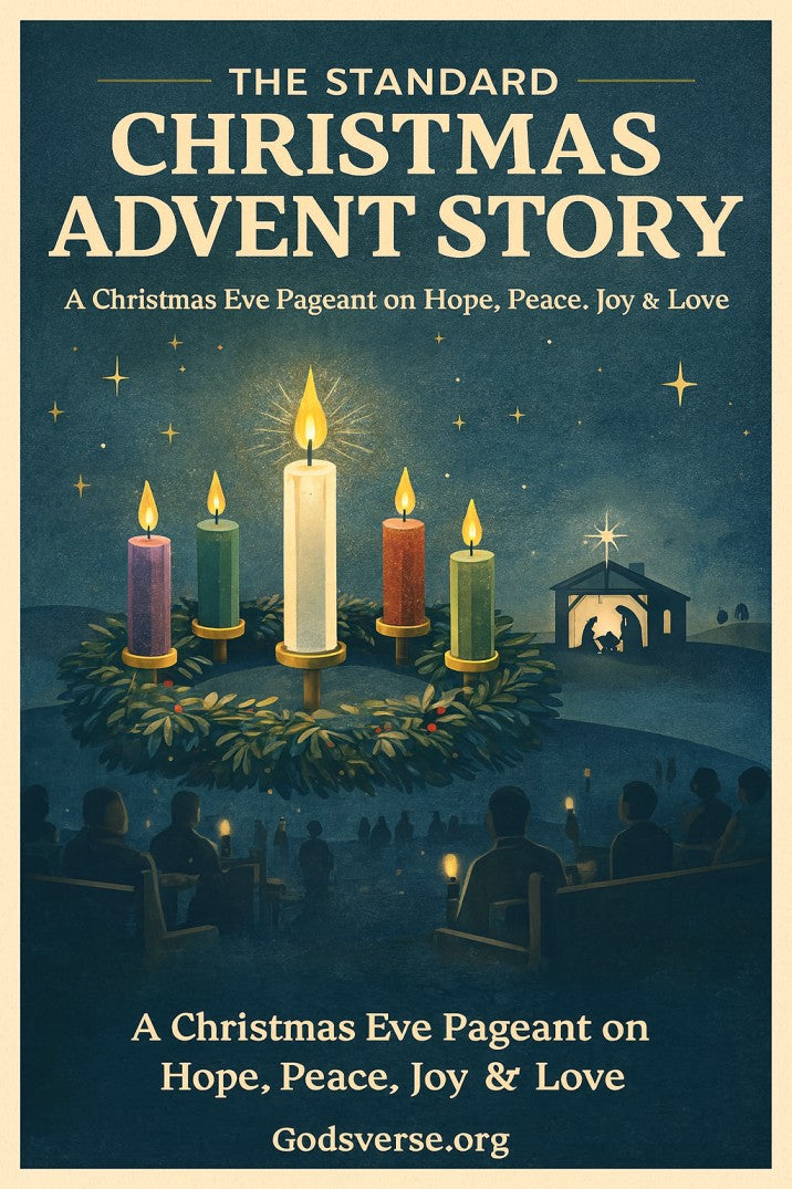 The Standard Christmas Advent Story — Christmas church skit cover image