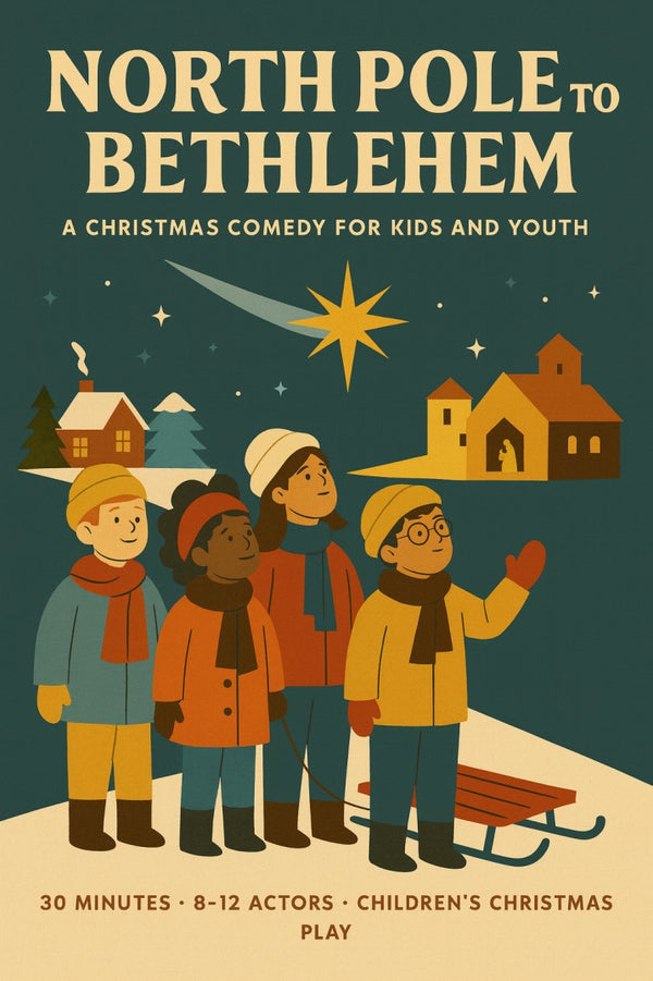 North Pole to Bethlehem — Christmas church skit cover image
