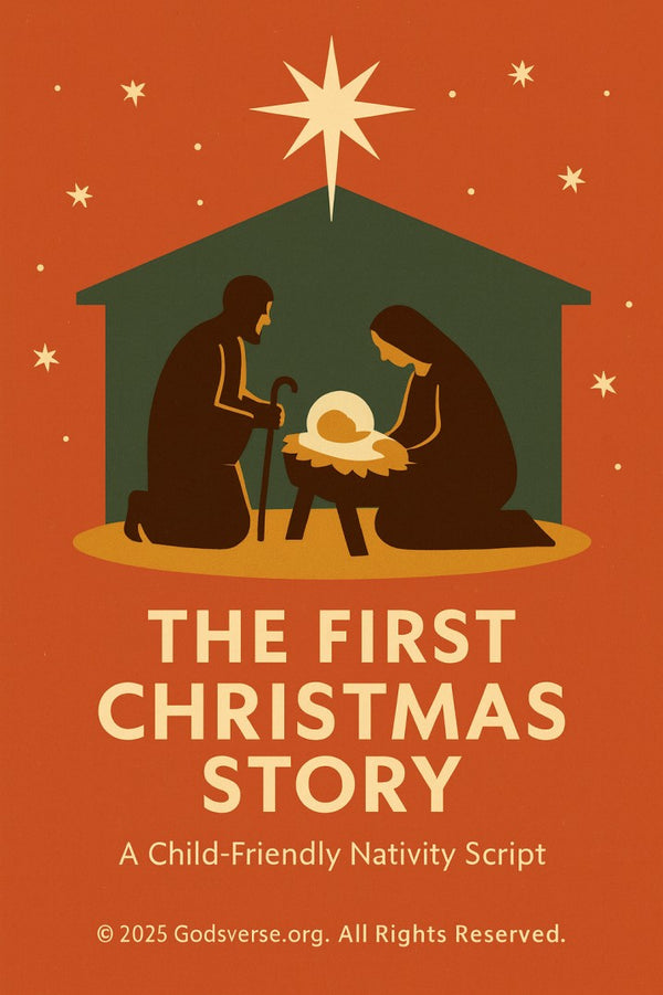 The First Christmas Story — Christmas church skit cover image