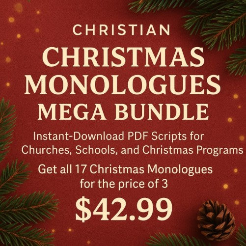 Christmas Monologue Bundle — Christmas church skit cover image