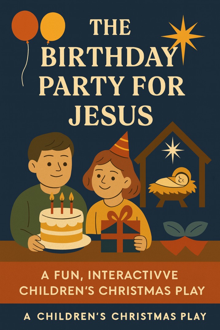 The Birthday Party for Jesus — Christmas church skit cover image