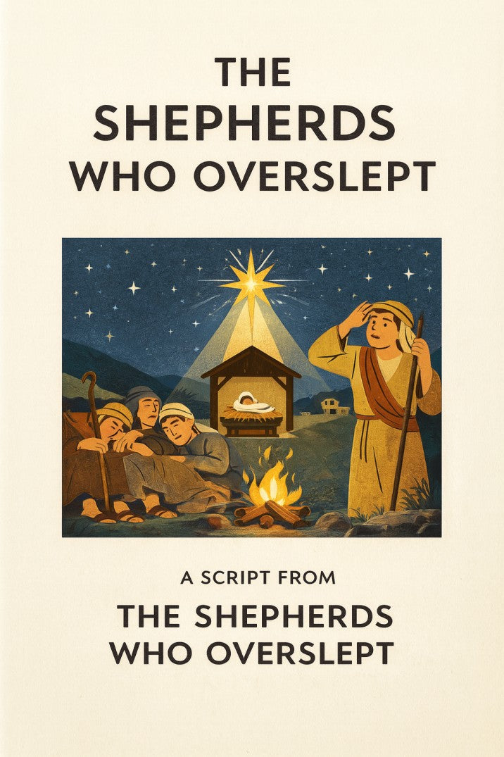 The Shepherds Who Overslept — Christmas church skit cover image