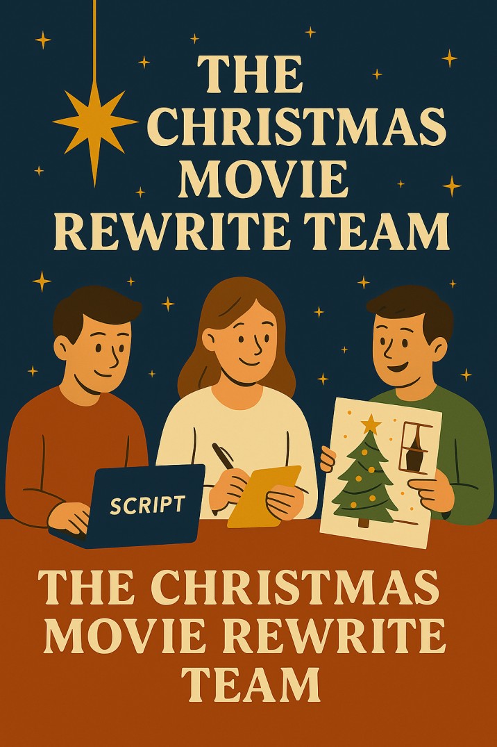 The Christmas Movie Rewrite Team — Christmas church skit cover image