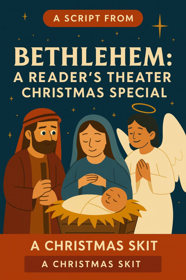 Bethlehem: A Reader’s Theater Christmas Special — Christmas church skit cover image