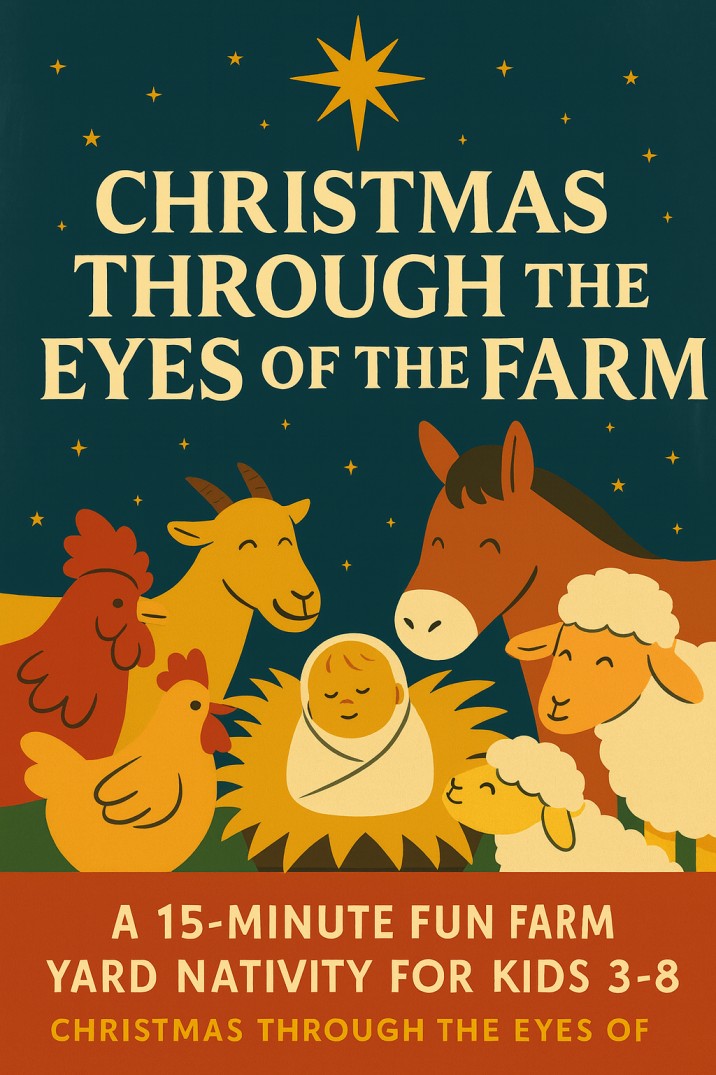 Christmas Through the Eyes of the Farm — Christmas church skit cover image