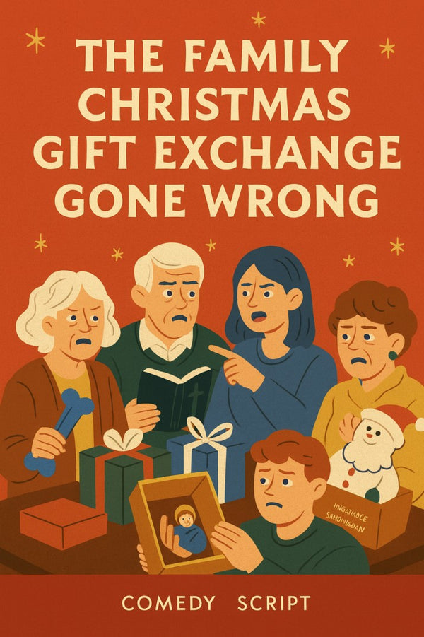 The Family Christmas Gift Exchange Gone Wrong — Christmas church skit cover image