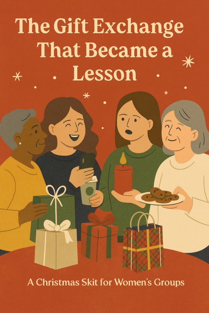 The Gift Exchange That Became a Lesson — church skit script cover image