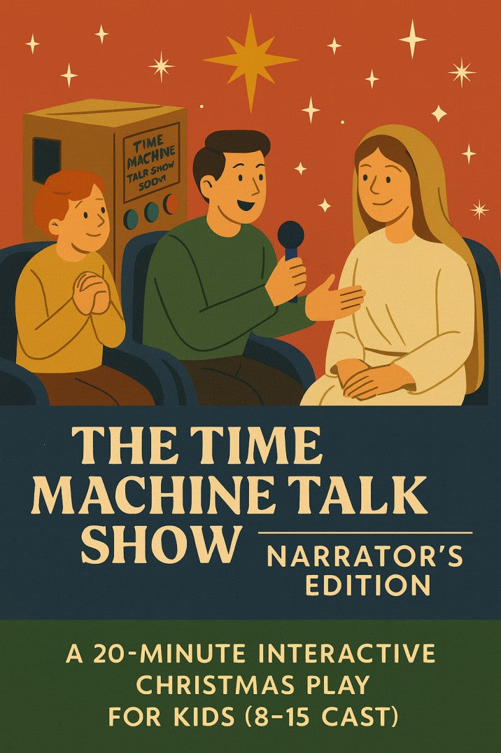 The Time Machine Talk Show: Narrator’s Edition — Christmas church skit cover image