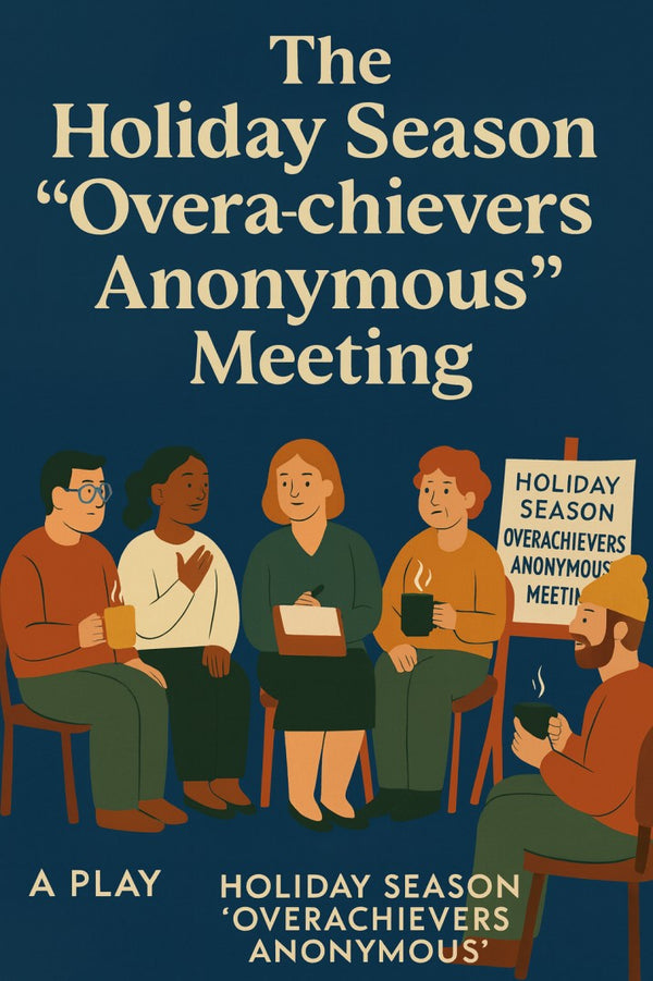 The Holiday Season “Overachievers Anonymous” Meeting — Christmas church skit cover image