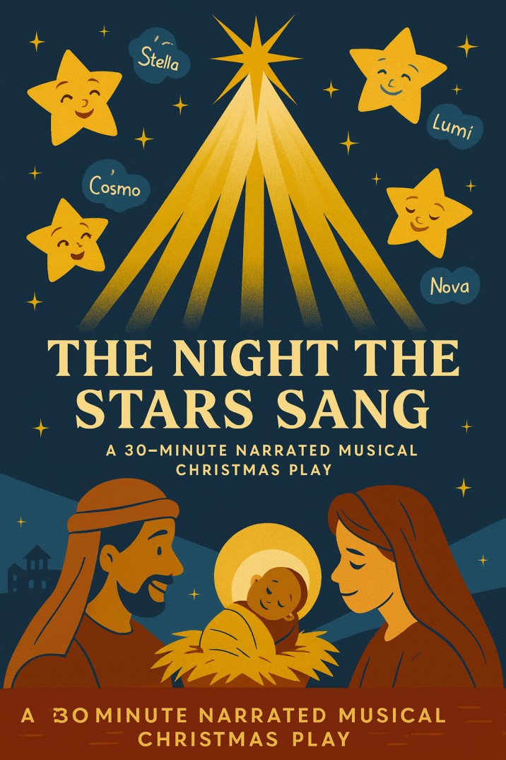 The Night the Stars Sang — Christmas church skit cover image