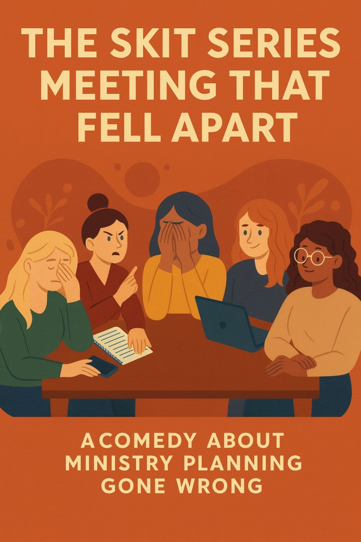 The Skit Series Meeting That Fell Apart — Christmas church skit cover image