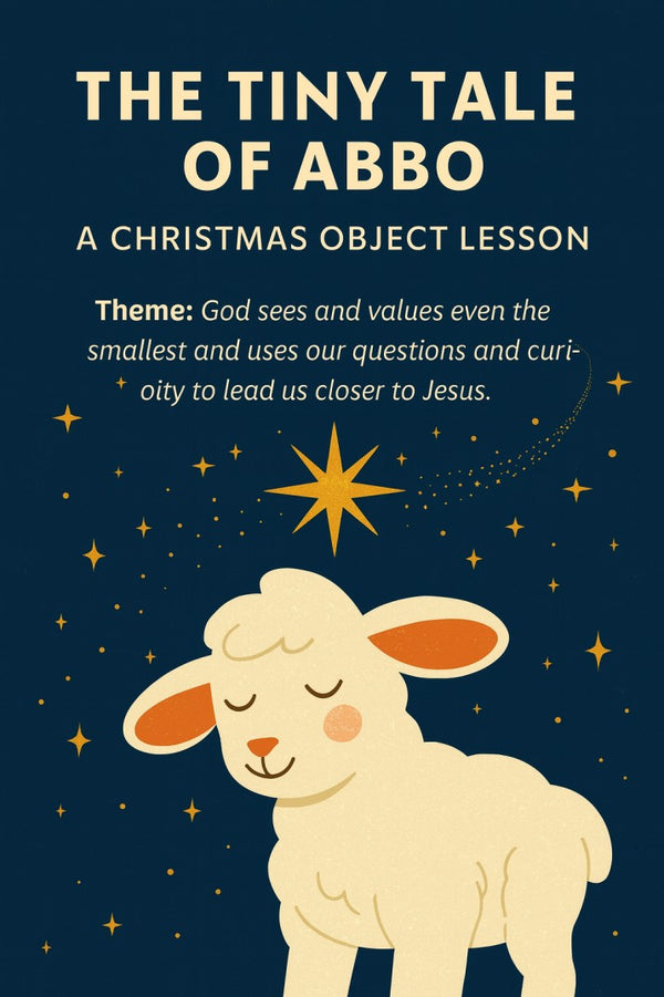 The Tiny Tale of Abbo: A Christmas Object Lesson — Christmas church skit cover image