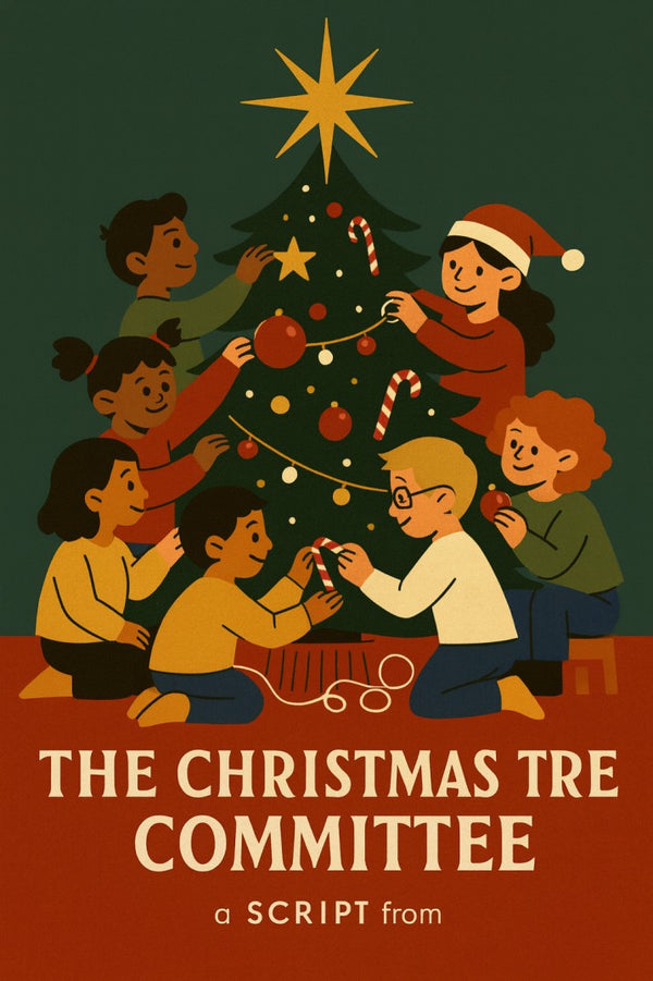 The Christmas Tree Committee — Christmas church skit cover image