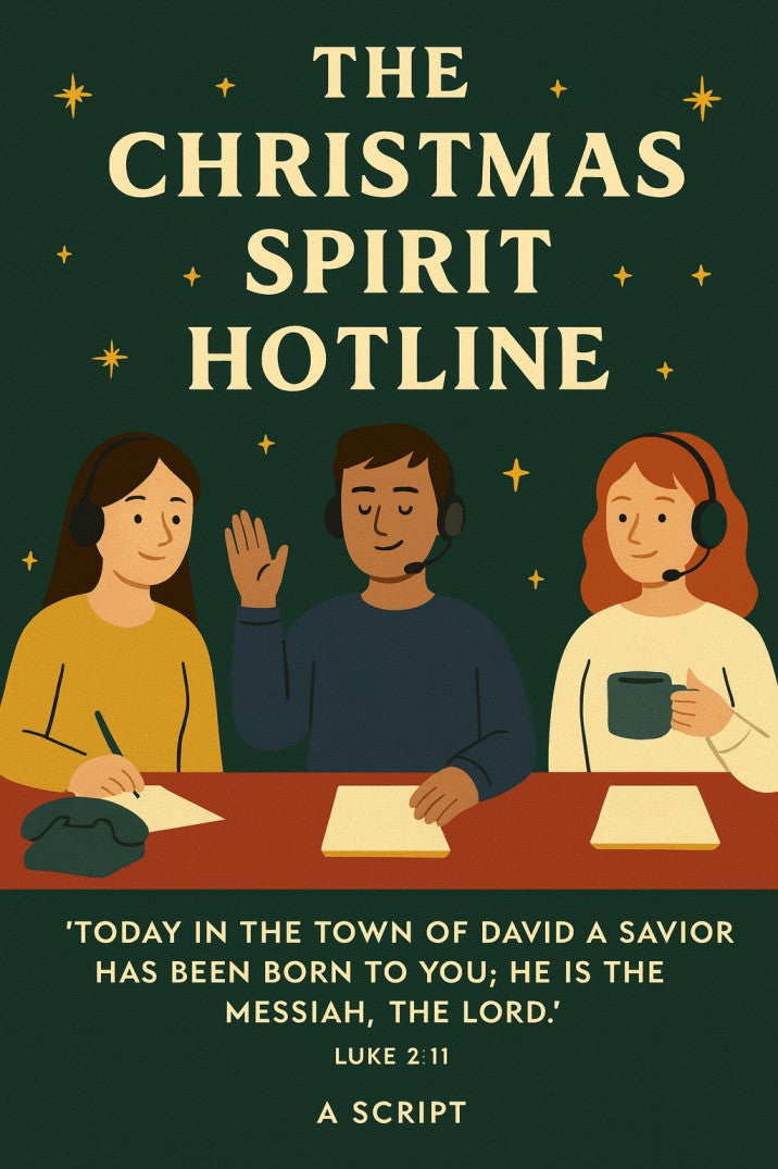 The Christmas Spirit Hotline — Christmas church skit cover image