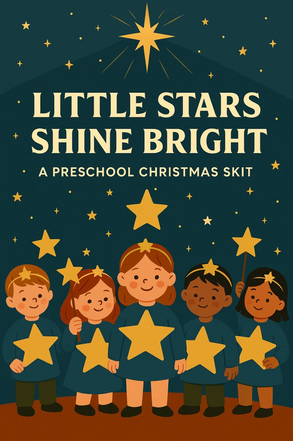 Little Stars Shine Bright — Christmas church skit cover image