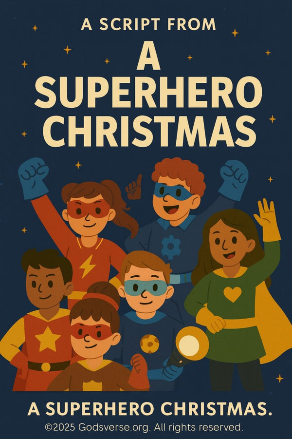 A Superhero Christmas — Christmas church skit cover image