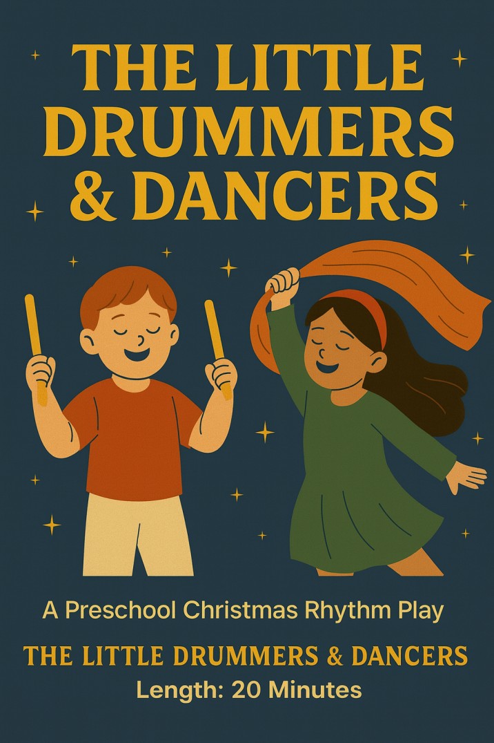 The Little Drummers & Dancers — Christmas church skit cover image