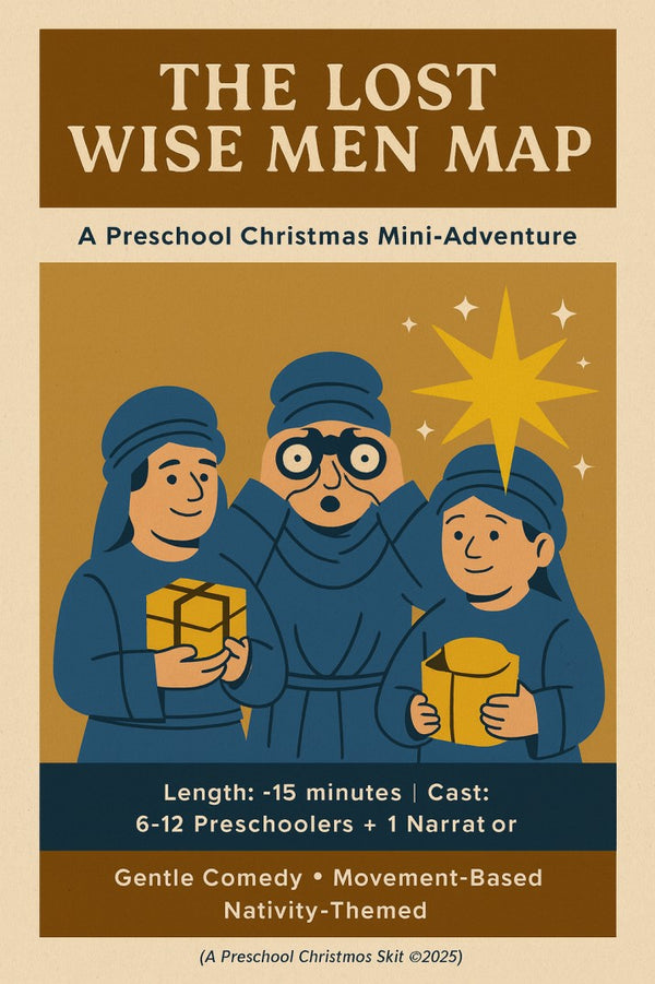 The Lost Wise Men Map — Christmas church skit cover image