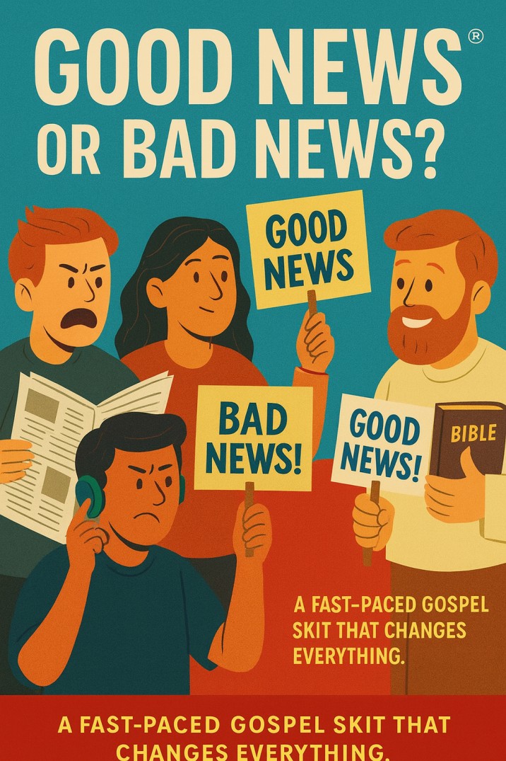 Good News or Bad News? — Christmas church skit cover image