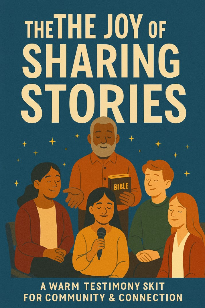 The Joy of Sharing Stories — Christmas church skit cover image
