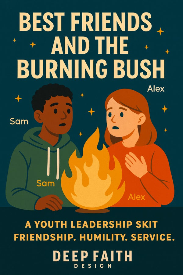 Best Friends and the Burning Bush — Christmas church skit cover image
