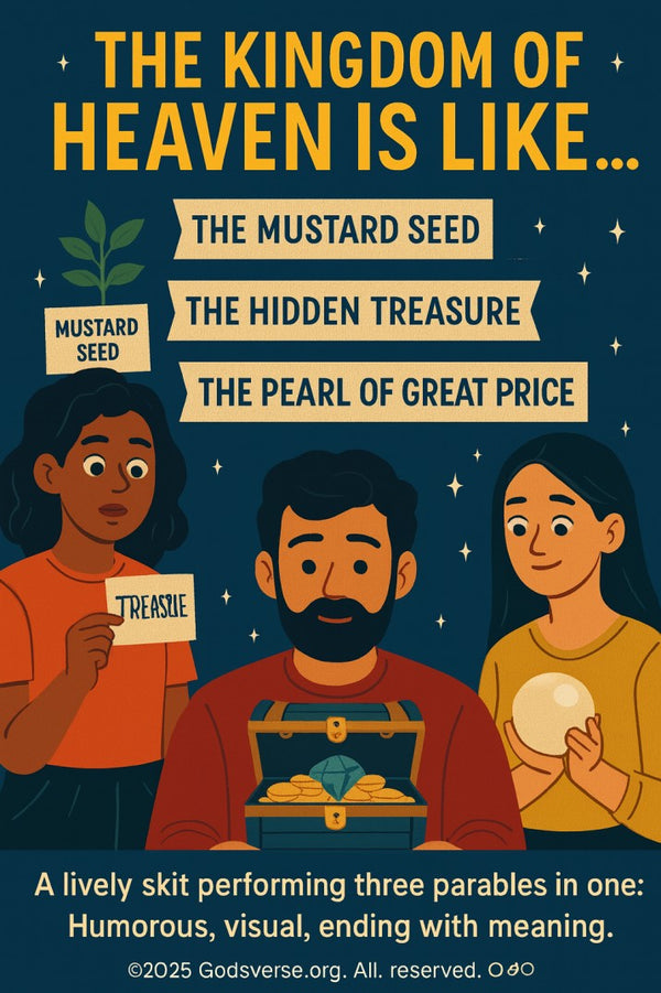 The Kingdom of Heaven Is Like… — Christmas church skit cover image