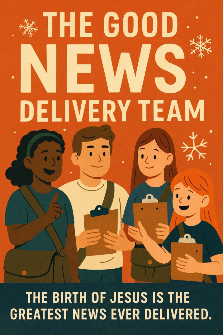 The Good News Delivery Team — Christmas church skit cover image