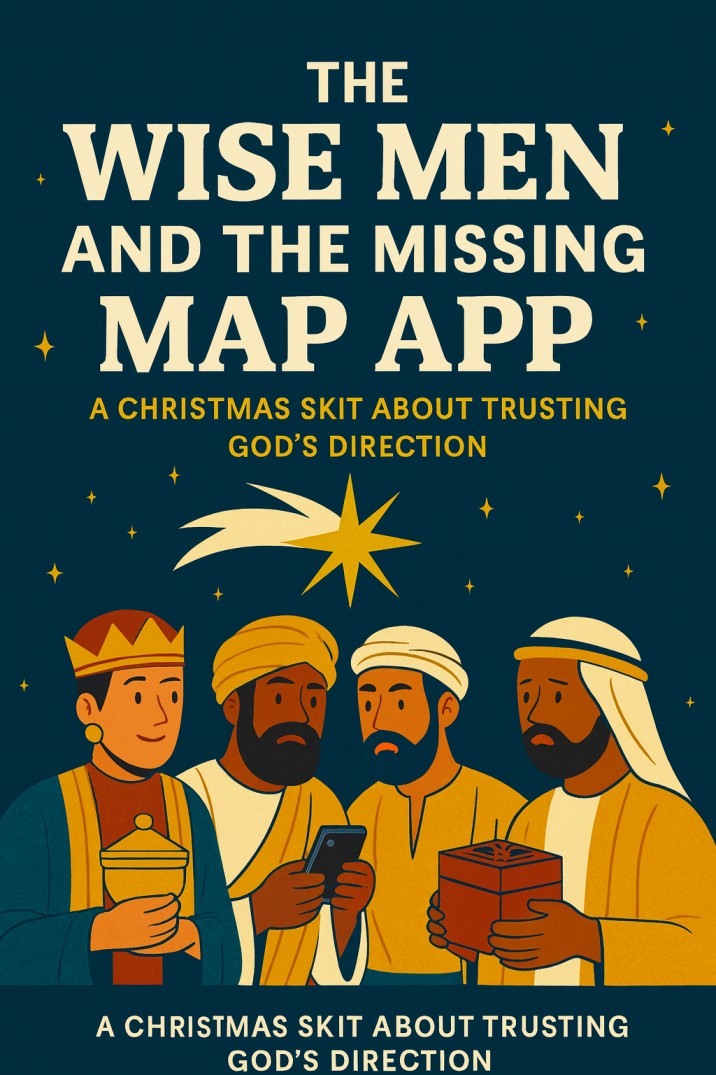 The Wise Men and the Missing Map App — Christmas church skit cover image